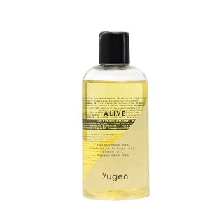 Yugen น้ำมันนวดผิวกายอโรมา กลิ่นอะไลฟ์ (Yugen - Aromatic Bath &amp; Massage Oil / Scent : ALIVE)