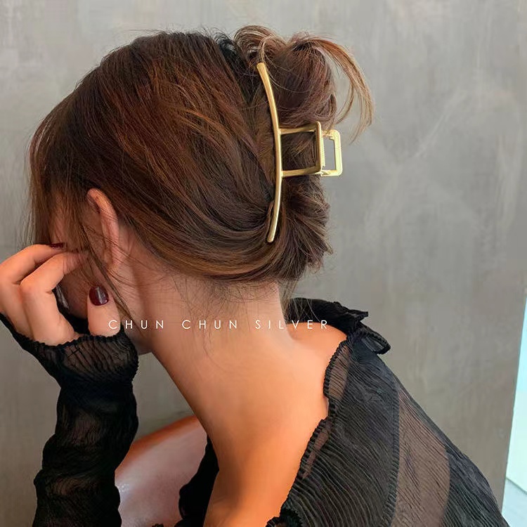 กิ๊ปหนีบผม กิ๊บหนีบผมใหญ่ กิ๊บติดผมโลหะ กิ๊บติดผมน่ารัก คลิปปลาฉลาม