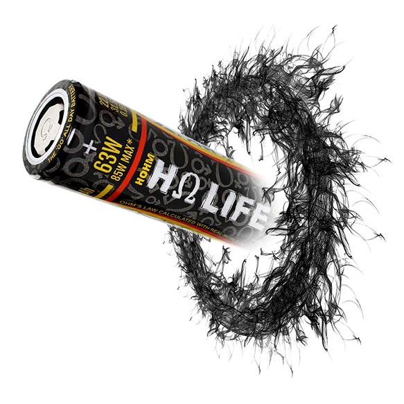 ถ่าน 18650 QSP Li-NMC 3.6V HOHM LIFE ความจุ 3015MAH 22.1A แถมฟรี! กล่องใส่ถ่านพลาสติกอย่างดี ใส่ได้ 