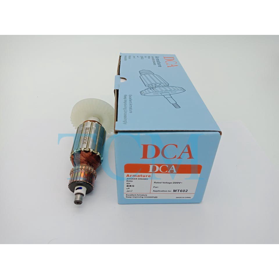 ทุ่น Armature MT60 / MT602 / MT603 / MT606 / MT817 / M.6412 / M.6413 สว่าน Maktec Makita : DCA / น้ำตาล