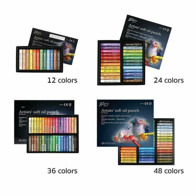 ☃[Soft Oil] Mungyo Gallery Artists' Soft Oil Pastels สีชอล์ค | Shopee ...