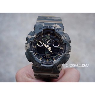 G-SHOCK Green Camo" GA-100CM-5