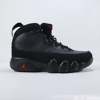 Nike2188 AIR JORDAN 9 RETRO AJ9 รองเท้ากีฬา รองเท้าบาสเก็ตบอล สีดํา สําหรับผู้ชาย