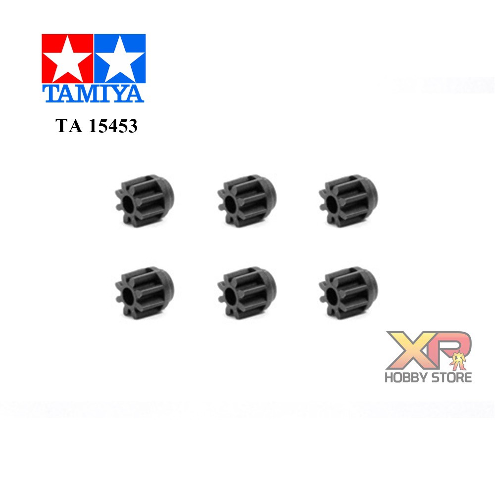 [Tamiya] Carbon Reinforced 8T Pinion Gear (6pcs.) (TA 15453)