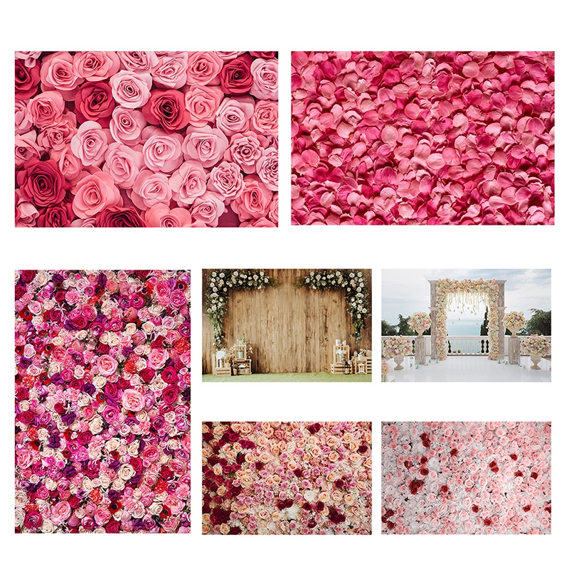 【พร้อมส่ง】พร็อพพื้นหลัง รูปดอกไม้ คุณภาพสูง สําหรับถ่ายรูป วันแม่ วันวาเลนไทน์ งานแต่งงาน เจ้าสาว งานเลี้ยงวันเกิด