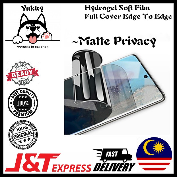 Huawei P30 / P30 Lite / P30 Lite New Edition / P30 Pro Matte Privacy Screen Protector