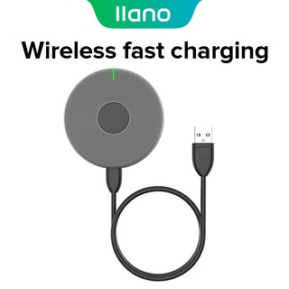 Llano ที่ชาร์จไร้สาย 10W ชาร์จเร็ว Qi แบบพกพา ชาร์จเร็ว สําหรับ iPhone Samsung