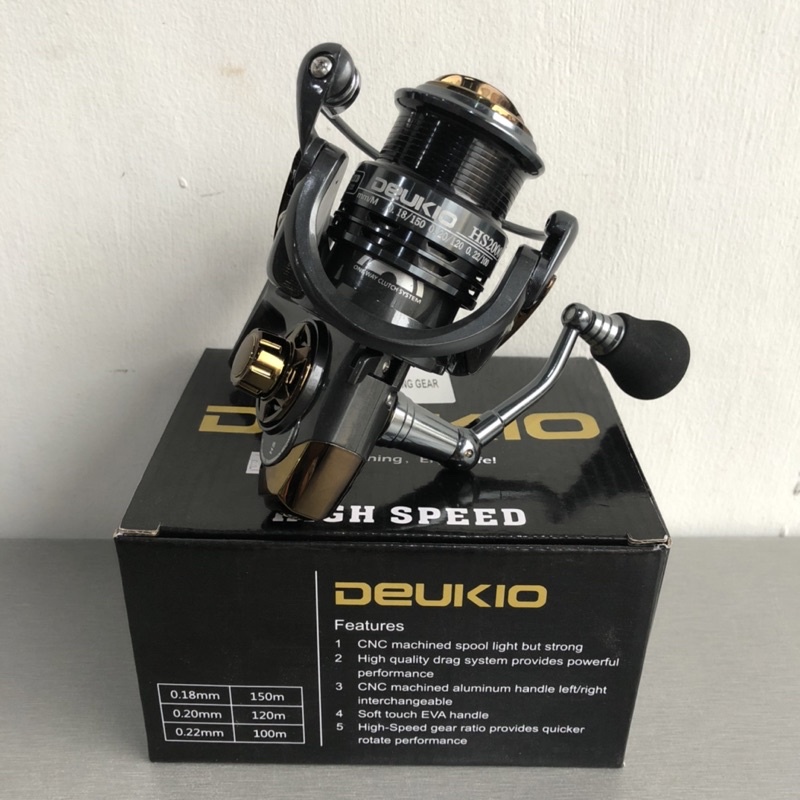 DEUKIO HIGH SPEED HS 2000 / 3000 / 5000 REEL