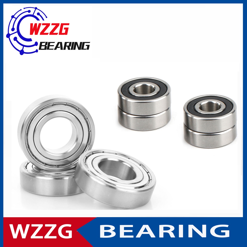 WZZG 10PCS Miniature Ball Bearing 686 เปิด 686ZZ 2RS Double Shroud Seal สแตนเลส 6*13*3.5 มม.6*13*4 ม