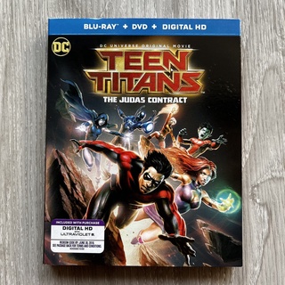 📀Blu-ray แผ่นบลูเรย์ การ์ตูน Teen Titans: The Judas Contract - DC Animated Movie(แผ่นแท้ มือ 1 จาก US)