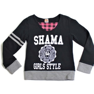 เสื้อยืดเด็กแขนยาว Shama Maruta Size 130 เสื้อสเวสเตอร์เด็ก มือสอง