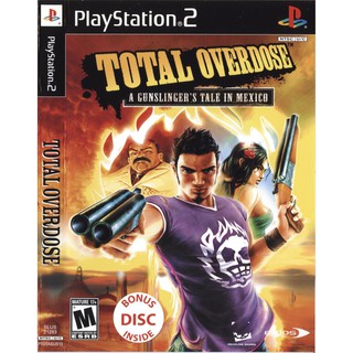 แผ่นเกมส์ Total Overdose PS2 Playstation 2 คุณภาพสูง ราคาถูก