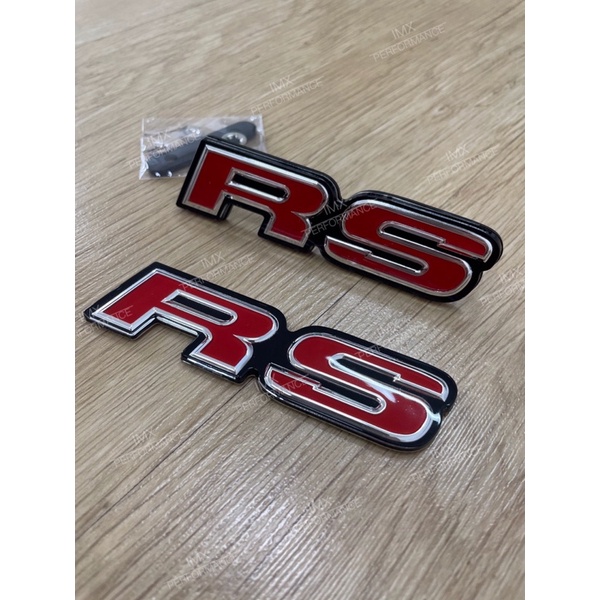 LAMBANG KERETA RS /EMBLEM RS HONDA CITY JAZZ CIVIC GRILLE MARK RS