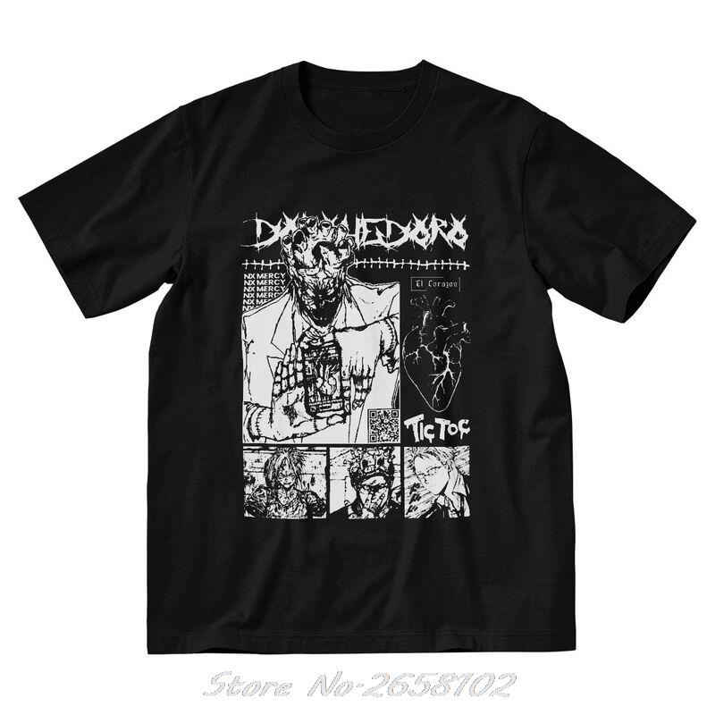 เสื้อยืดผู้ชาย Dorohedoro El Corazon สไตล์อนิเมะ มังงะ ลายพิเศษ เหมาะสำหรับเสื้อผ้าสไตล์ฮาราจูกุ