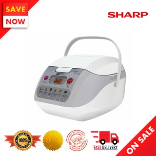 ⚡️ Best Sale ⚡️ SHARP หม้อหุงข้าวอุ่นทิพย์ 1 ลิตร รุ่น KS-COM10