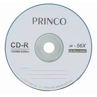 PRINCO CD-R (10/50/PACK) 700MB.80MIN No Box