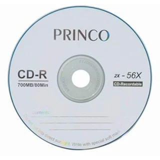 PRINCO #ของเเท้ CD-R (10/50/PACK) 700MB.80MIN No Box