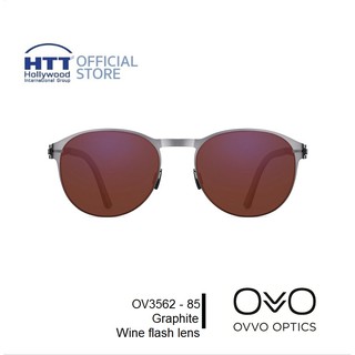 OVVO 3562 - 85 แว่นตากันแดด กรอบแว่นไทเทเนียม เลนส์ Zeiss เบา ทนทาน ไม่ก่อให้เกิดอาการแพ้ Handmade in EU