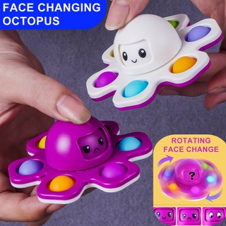 ของเล่น Pops It Fidget Toys Face-Changing สําหรับเล่นคลายเครียดฝึกสมาธิ