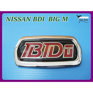 NISSAN BIG M "BDi" LOGO EMBLEM DOOR STICKER (1 PC.)  // โลโก้ ติดข้างประตู พร้อม กาวติด สินค้าคุณภาพดี