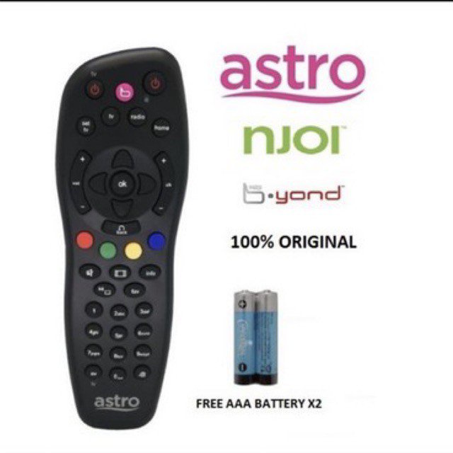 ASTRO REMOTE CONTROL BEYOND Byond NJOI FREE 2Pcs AAA BATTERY READY ...