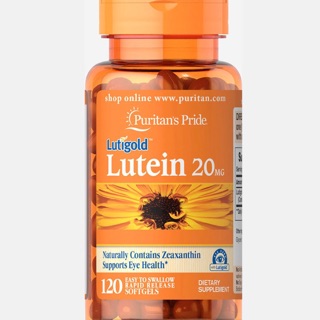 Puritans Pride Lutein 20 mg with Zeaxanthin  / 120 Softgels