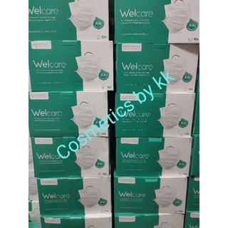 **พร้อมส่งทันที** Welcare Mask Level 3 หน้ากากอนามัยทางการแพทย์เวลแคร์ ระดับ 3 (สีเขียว) พร้อมสายคล้อง