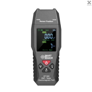 [Toolhelper] เครื่องตรวจจับแม่เหล็กไฟฟ้าดิจิทัล หน้าจอ LCD ขนาดเล็ก ST1393 EMF