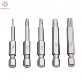 WHOOPS~5Pcs 50mm Y Shaped Screwdriver Bits 1/4Inch Hex Shank Y Type Bit Y3 Y4 Y5 Y6/Y8#whoopstore