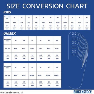 birkenstock size conversion