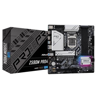 ASROCK MOTHER BOARD Z590M-PRO4