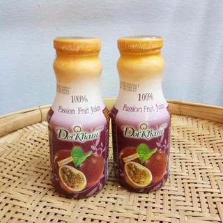 Doi Kham Passion Fruit Juice 250 ml High Vitamin C (Organic Product) 2 bottles