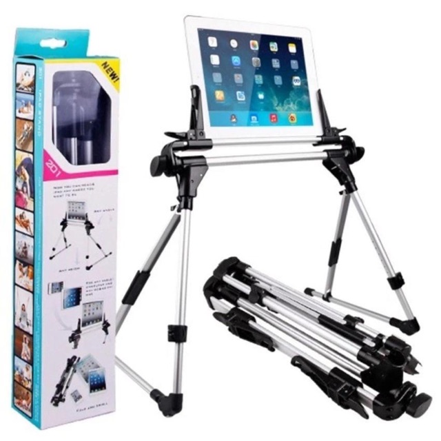 IPad Stand 201 ขาตั้ง หรือ Smartphon Tablet (สีเงิน)