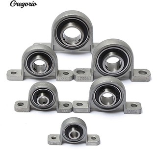 Gregorio 1 Dia Dia 8-25mm Bore Diameter แบริ่งที่ติดตั้ง Ball Bearing Stand หมอนบล็อก