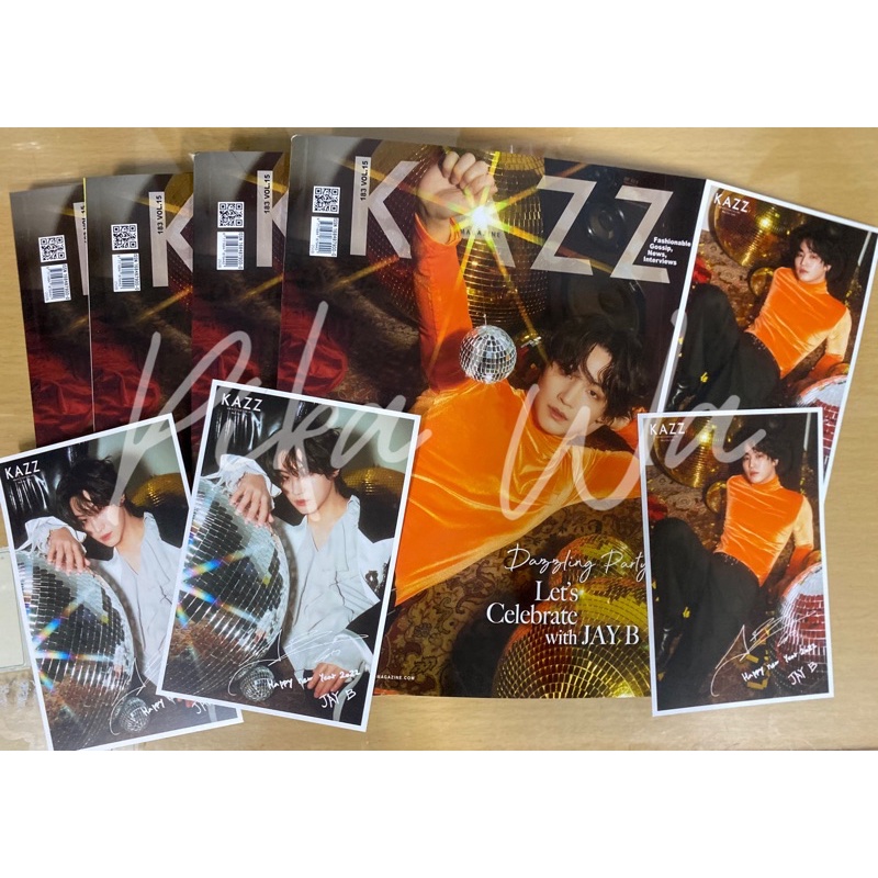 พร้อมส่ง KAZZ MAGAZINE x JAY B