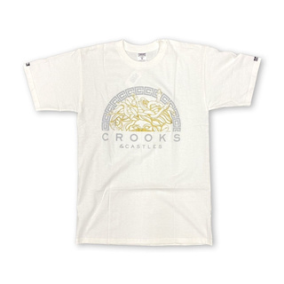 SLUM LTD - CROOKS AND CASTLES BANDIT 2.0 Tee White