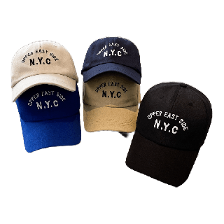 หมวกแก๊ปเบสบอล ปัก NYC (มี 6 สี) หมวกแก๊ป