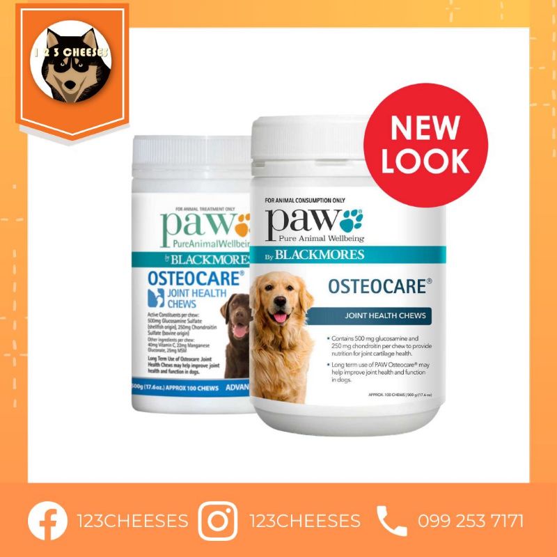 Blackmores osteocare best sale for dogs 500g