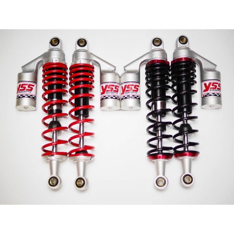 โช๊คหลังเวฟทรงYES โช้คแต่งใส่กับ W110i W125 W125LED (เวฟทุกรุ่น)สปริงดำ330มิล ดรีมซุปเปอร์คัพ แถมสติ๊กเกอร์1คู่