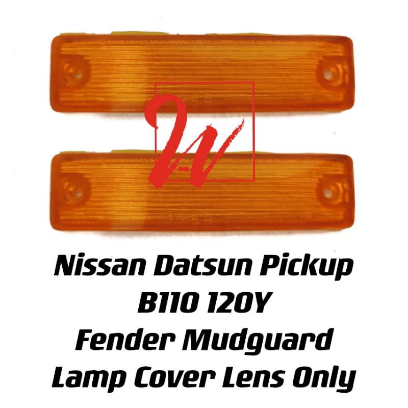 ใหม่ บังโคลนโคมไฟเลนส์ สําหรับ Nissan Datsun Sunny Pickup B110 120Y