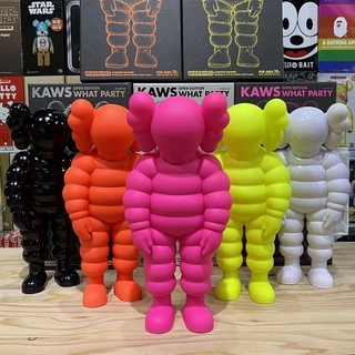 MAND KAWS WHAT PARTY Michelin doll  มิชลิน ตุ๊กตา ของเล่น hand-made model trend toy my first doll figures vinyl เครื่องตกแต่งตุ๊กตา