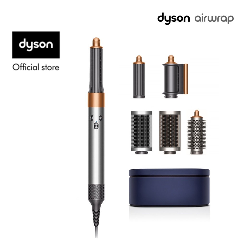 Dyson Airwrap ™ Hair Multi-Styler Complete (Bright Nickel/Rich Copper) อุปกรณ์จัดแต่งทรงผม แบบครบชุด สีไบร์ทนิกเกิล ริชคอปเปอร์