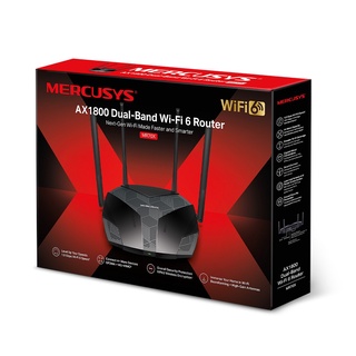 Mercusys MR70X-AX1800 Dual-Band WiFi 6 Router เราเตอร์ เร้าเตอร์ไวไฟ เราเตอร์อินเตอร์เน็ต เร้าเตอร์รับสัญญาณ