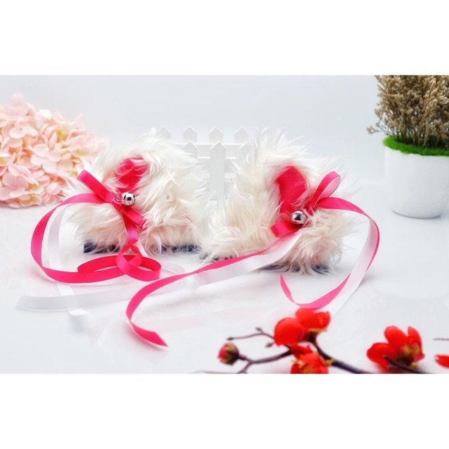 ✅✅หูแมวกระดิ่ง พร้อมแต่งหมวกกันนอค  คู่ละ 150 บาท