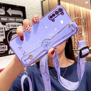 เคสซิลิโคนนิ่ม พร้อมสายคล้อง สําหรับ OPPO reno3 reno4 reno4 pro reno5 reno5pro reno3 pro reno2 reno2Z 2F