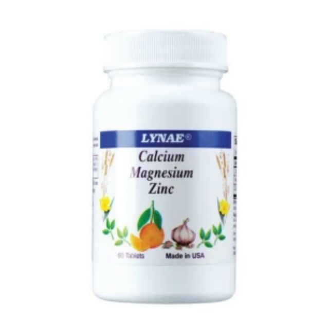 Calcium Magnesium Zinc 60เม็ด Lynae