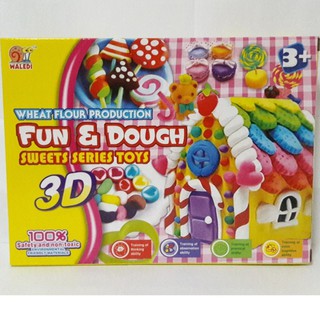 Tontoysชุดของเล่นแป้งโดว์ทำขนมญี่ปุ่น 3D