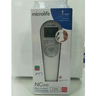 Microlife เครื่องวัดอุณหภูมิทางหน้าผาก รุ่น NC200/รุ่นใหม่มาแทน FR1DL1/FR1MF1