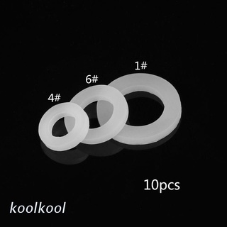 Kool ปะเก็นซิลิโคนสําหรับเครื่องซักผ้า 1/2" 3/4" 1" 10 ชิ้น