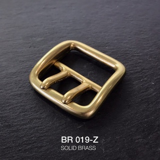 BR019-Z หัวเข็มขัดทองเหลือง ขนาด 38มิล หรือ 1.5นิ้ว อะไหล่ทองเหลืองแท้ อุปกรณ์งานหนัง BR019-Z** ราคาต่อชิิ้น**